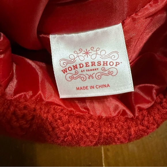 Target Wonder Shop Christmas Stocking Initial M Red/White - Picture 5 of 8